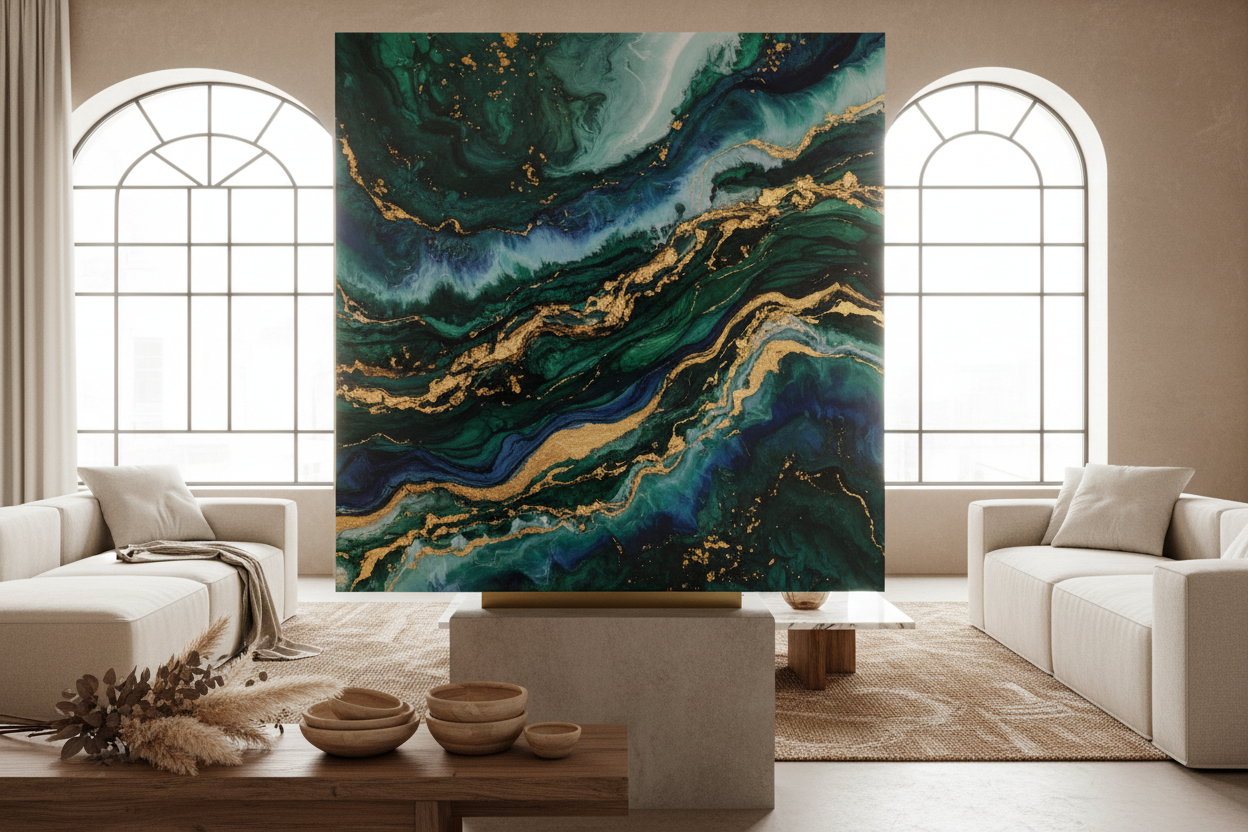 The Future of Luxury: Eco-Conscious Resin Art That Transforms Your Space