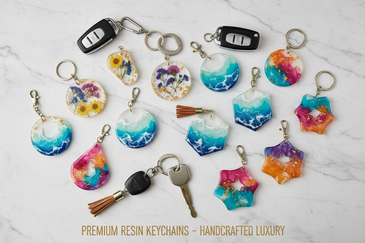 Resin Keychains