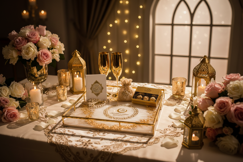 Nikkah Gift Table