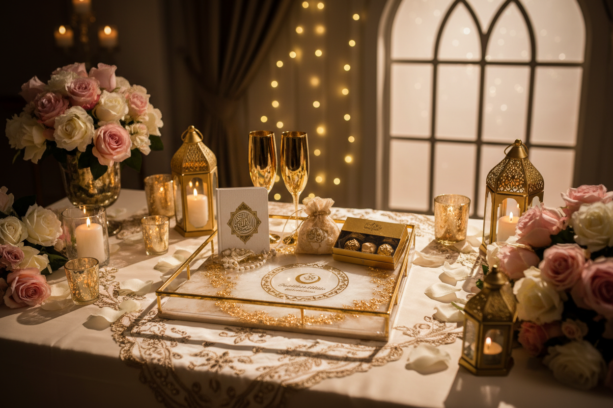 Nikkah Gift Table