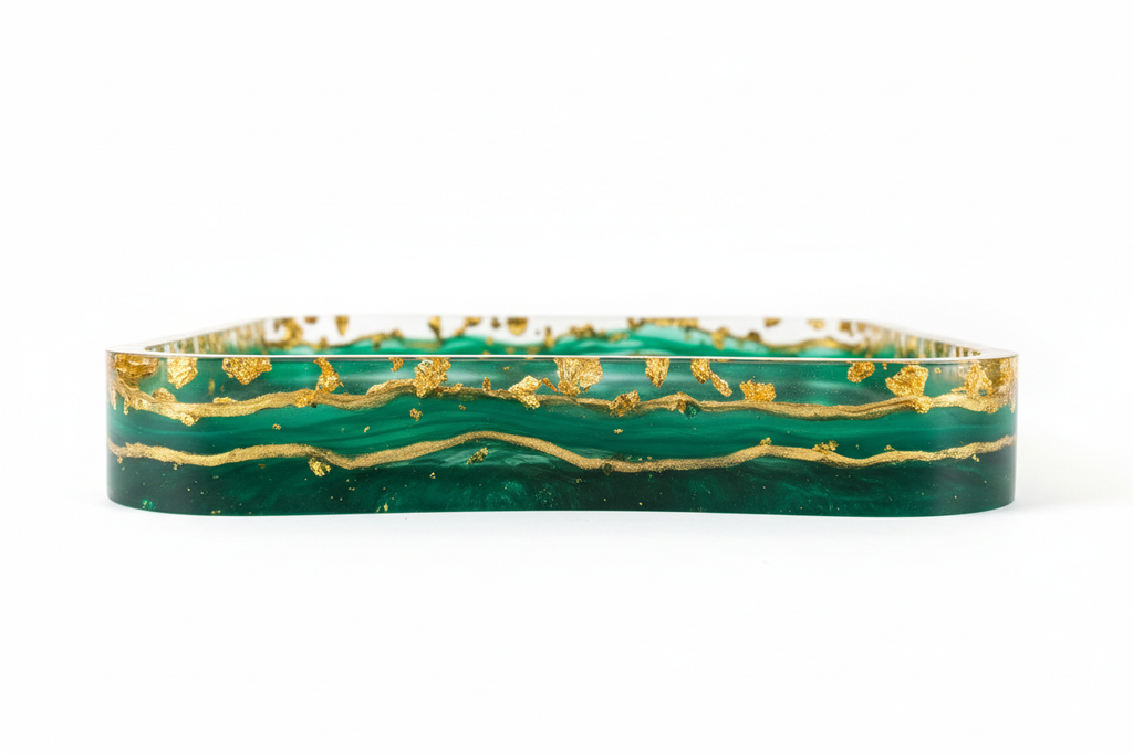 Resin Tray - Side Profile View